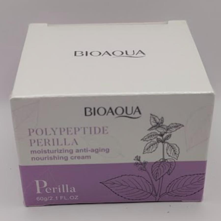 BIOAQUA Crema Facial Polipéptido Perilla – Anti-Edad y Nutritiva (60g)